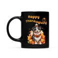 thumbnail image 2 of Happy Thanksgiving Australian Shepherd Welcome Thankful Fall Autumn Pumpkin Mug Aussie Dog Lover Gifts Coffee Tea Cup - 02021, 2 of 4