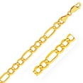 thumbnail image 1 of ARAIYA JEWELRY 10K Yellow Gold 6.60 mm Figaro Chain Chain 24'' for Women or Men, 1 of 6
