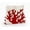 Red, variant on Mango Steam Metal Tabletop Napkin & Letter Holder - Leaf, Green (6" L x 1.75" W x 4" H)