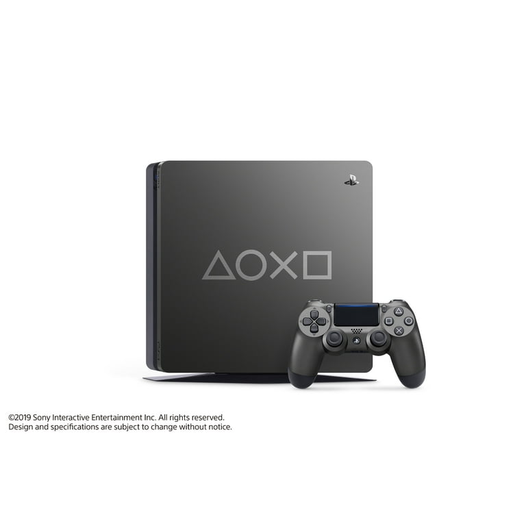 Limited Edition PlayStation4 Slim 1TB, Days of Play, Steel Black