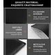 thumbnail image 4 of Funda para portátil MoKo compatible con MacBook Pro de 14 pulgadas, color negro, 4 of 7