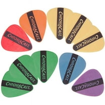ChromaCast Dura Pick Guitar Pick, 10 Pack, Yellow