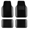 thumbnail image 5 of FH Group Car Seat Covers Set for Auto 4 Headrests Black Gray with Carpet Floor Mat, 5 of 5
