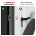 thumbnail image 3 of 2PCS Door Hinge Adjustment Tool 134 and .180 Gauge Door Adjustment Tool, Hinges Adjusting Wrench Door Hinge Tool, 3 of 5
