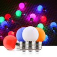 thumbnail image 1 of 20pcs Bombillas Led Bulb Lamp Colorful Lampada Ampoule Holiday Rgb Led Light Smd 2835globe Bulbs Home Decor, 1 of 4