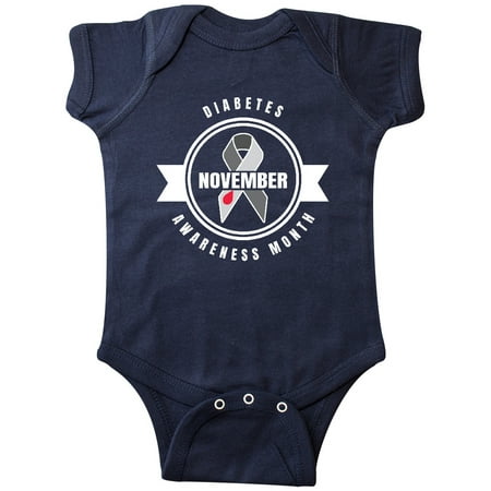 

Inktastic Diabetes Awareness Month November Gift Baby Boy or Baby Girl Bodysuit