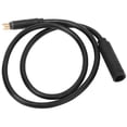 thumbnail image 1 of 9 Pin Wheel Motor Extension Cable for Electric Bike Female to Male Wire E Accessory Cable, Front Rear Hub Conversion Kit E-Bike (1.5 flat 600mm), 1 of 9