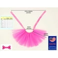 thumbnail image 3 of Made in USA Hot Pink Tulle Skirt for Extra Small Canines, 3 of 3