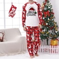 thumbnail image 5 of Ofertas de Black Friday 2022. Pijamas navideños Pisexur para la familia, disfraces navideños, pijamas navideños familiares clásicos a cuadros de manga larga, Feliz Navidad, 5 of 5