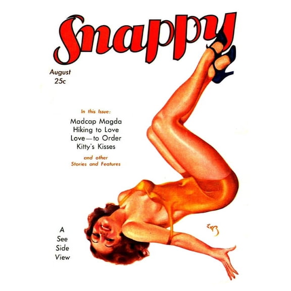 Snappy, August 1931 (Paperback)