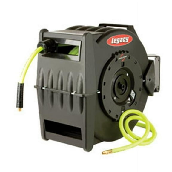 Legacy L8305FZ Levelwind Retractable Hose Reel 3/8 in. x 50 ft. Flexzilla