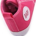 thumbnail image 5 of Baby Boys Girls Shoes Canvas Toddler Sneakers Ankle Infant Crib Shoes Anti-Slip Infant First Walkers 0-12 Months, 5 of 5
