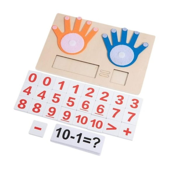Milaget Finger Math Toy Subtraction for Math Manipulates Number Block Toy
