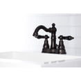 thumbnail image 4 of Fauceture FSC1605AKL Duchess 4 in. Centerset Bathroom Faucet with Brass Pop-Up, Oil Rubbed Bronze, 4 of 5
