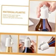 thumbnail image 6 of Wine Vacuum Stopper (Wine Saver, Bottle Preserver), Wine Vacuum Stopper, Preserves Freshness, Airtight Seal, For Wine Bottles, Reusable & Easy To Clean, Meiiso, 6 of 8