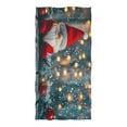 thumbnail image 3 of Ryvnso Merry Christmas Gnome Oversized Beach Towel Microfiber Bath Blankets Swimming Fitness 37" x 74", 3 of 5