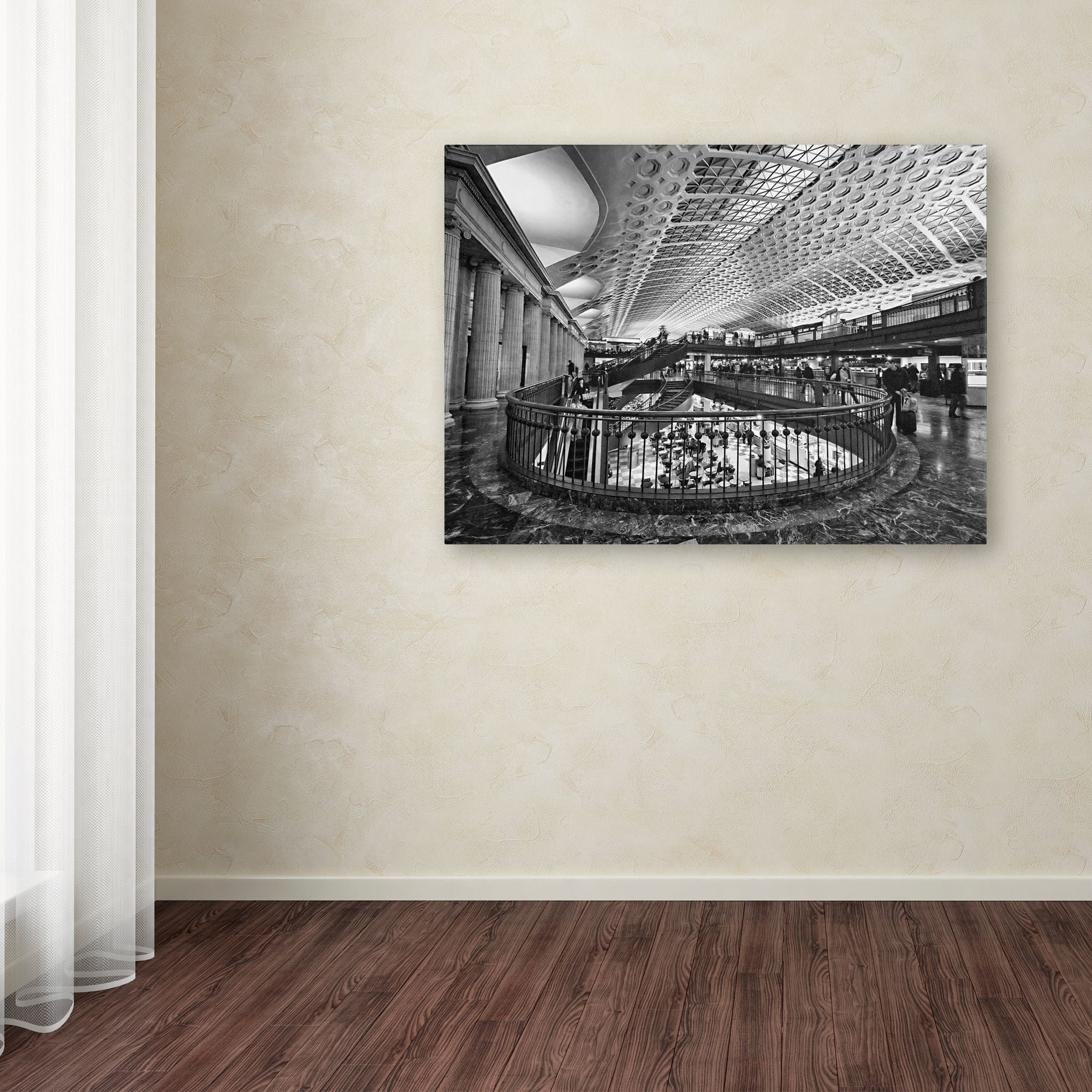 Trademark Fine Art "Union Station Shops Interior" Canvas Art by Gregory O'Hanlon