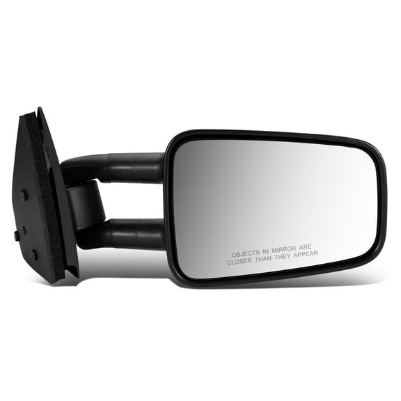 DNA Motoring Manual Passenger Right Side Mirror for 1999-2007 Silverado Sierra 1500-3500