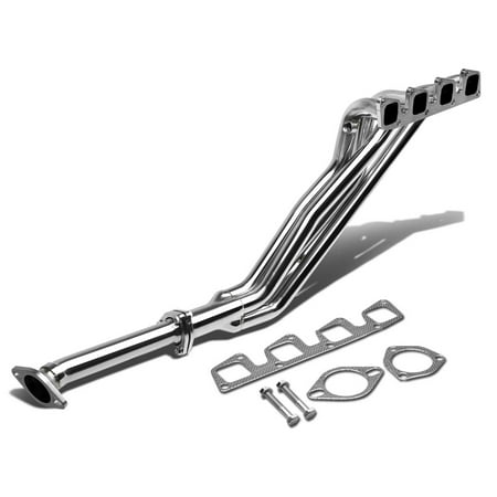 High Performance Competition Headers For 1989 to 1994 Nissan 240SX / Silvia S13 High Performance 4 -2 -1 Design Stainless Steel Exhaust Header Kit 90 91 92 93 ()