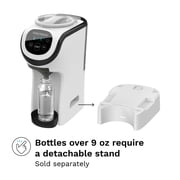Baby Brezza Formula Pro Mini Baby Formula Mixer Machine Fits Small Spaces and is Portable for Travel– Bottle Makers Makes The Perfect Bottle for Your Infant On The Go, White