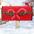 thumbnail image 2 of Cubierta para buzón de Navidad Lindejuan Papá Noel Árbol de Navidad Decoración navideña Año Nuevo 2024 2025, 2 of 5