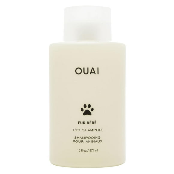 OUAI Fur Bébé Pet Shampoo - Cat & Dog Shampoo for Gentle Cleansing, Hydration & Shine - Vegan & Cruelty-Free Pet Supplies with Aloe Vera & Panthenol - Mercer Street S