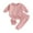 Pink, variant on Bagilaanoe 2PCS Toddler Baby Girl Long Pants Set Letter Print Long Sleeve Sweatshirt Tops + Sweatpants 3M 6M 9M 12M 18M 24M 3T Kids Casual Sweatsuits