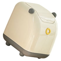 unbranded  Kitchen Bin Small Garbage Can with Lid Desktop Trash Office