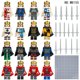 thumbnail image 1 of 16 Piezas Set de Figuras de Bloques de Construcción del Reino Medieval – Caballeros Reales y Héroes de Batalla Mini figuras para Juego Creativo y Regalos, 1 of 1