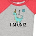 thumbnail image 4 of Inktastic First Birthday Dinosaur Party 1 Year Old Boys or Girls Baby Bodysuit, 4 of 5