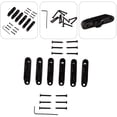 thumbnail image 2 of 6Pcs Electric Guitar Bridge Saddle String Individual Tailpiece Single Bridge Black, 2 of 9