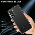 thumbnail image 5 of for Samsung Galaxy S21 Case, Hybrid Clear Shockproof Cell Phone Cover for Samsung Galaxy S21 5G, Anti-Scratch Transparent Sleek Light Durable Cover for Men Women, 5 of 7