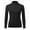 Black, variant on Woman Thermal Underwear Vest Winter Tops For Women Crew Neck Lined Thermal Thermal Underwear Slim Tops Long Sleeve Thermal Shirts