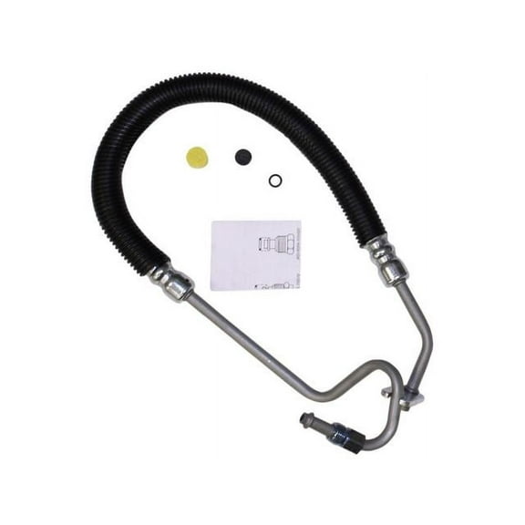 Power Steering Pressure Line Hose Assembly - 36 Inch - Compatible with 2007 - 2013 Chevy Silverado 1500 2008 2009 2010 2011 2012