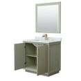 thumbnail image 6 of Wyndham Collection WCF414136SLGCMUNSM34 Strada 36" Free Standing Single Basin Vanity Set -, 6 of 7