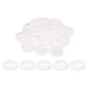 thumbnail image 1 of 30pcs tapones de agujero de plástico de nylon, tapones de agujero de tornillo redondo de 2" (50mm) para muebles de cocina en blanco, 1 of 7