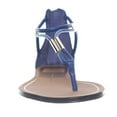 thumbnail image 2 of Womens Dolce Vita Marnie T-Strap Ankle Strap Sandals - Blue Stella, 2 of 6