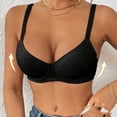 thumbnail image 7 of Hrsba Lace Bras for Women Underwire Push Up Racerback Breathable Lightweight Daily Wear Soft Flexible Support Structure, 7 of 7
