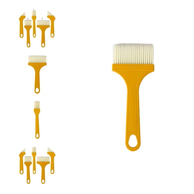 Pastry Brush Easy to Clean Durable No Smell Convenient Portable Reusable Food Grade Barbecue Kitchen Cooking Brush for Home