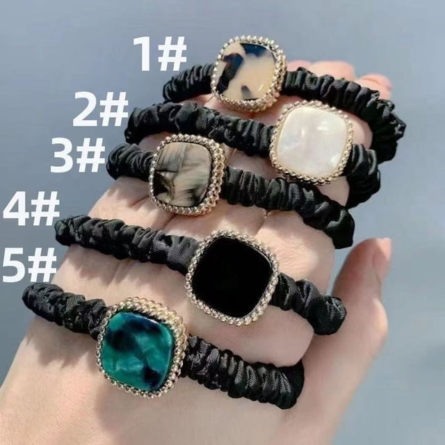 Anillo para el cabello con forma de camelia francesa Advanced Sense, anillo para el intestino delgado, tendón de goma, cuerda para el cabello para mujer, cuerda para el cabello con cola de caballo,