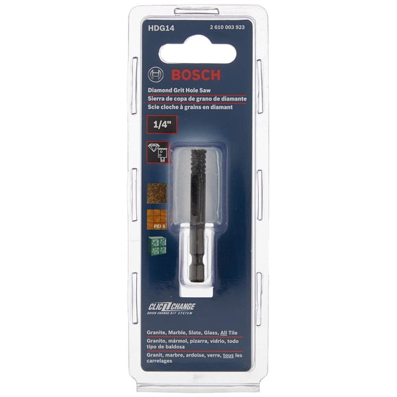 Sierra perforadora de diamante Bosch HDG14 de 6 mm de profundidad de corte