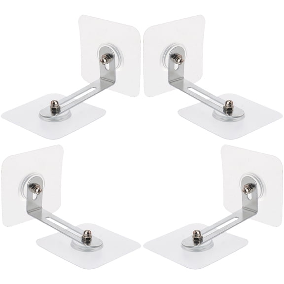 NIAIZEK 4-Pack Clear Furniture Anchors No-Drill Adhesive Anti-Tip Safety Kit for Home and Office