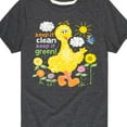 thumbnail image 3 of Sesame Street - Keep It Clean Keep It Green - Toddler and Youth Short Sleeve Graphic T-Shirt, 3 of 5