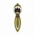 thumbnail image 1 of Fairy Tale Castle Colorful Illustration Bookmark Retro Office Label Page Marker, 1 of 4