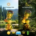 thumbnail image 6 of Bmag Garden Turtle Statue Decoration, Solar Garden Decor Two Frog Face Cute Turtle for Patio Yard, 6 of 9