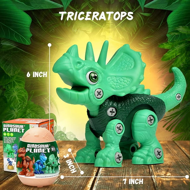 démonter dinosaure jouets tige dinosaure jouet apprentissage