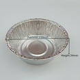 thumbnail image 2 of Moules à Tarte Ronds en Aluminium Profond Jetables pour Réchauffer Durable Four, 240 ml 50 Pcs, 2 of 8