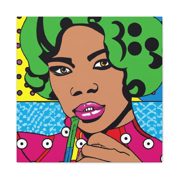 Groovy Comic Explosion - Canvas