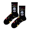 thumbnail image 2 of Cool Socks Not Bossy, Just Helpful Women's Crew Socks Meme Novelty Crew Socks Medium Size Comfy, 2 of 2