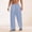 Light Blue, variant on WIZUTIZ Mens Bottom Sweatpants Relaxed Fit Drawstring Elastic Waist Lounge Pants Athletic Workout Gym Joggers with Pockets